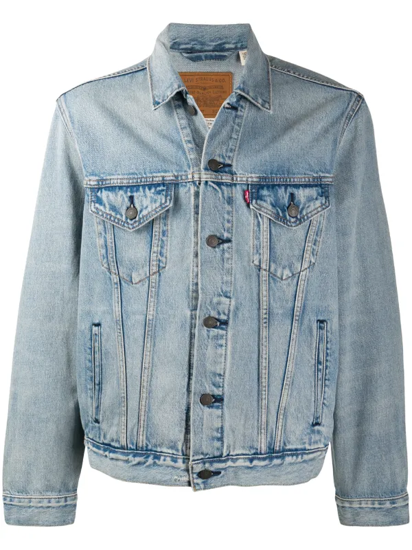 Levis light stonewash denim jacket Clearance