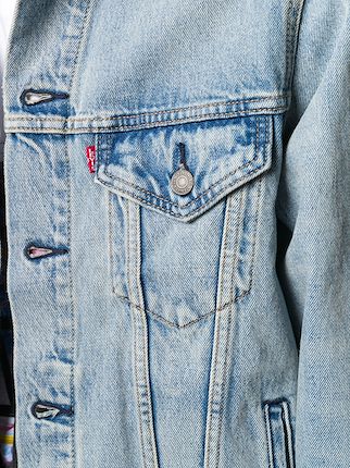 stonewashed denim jacket展示图