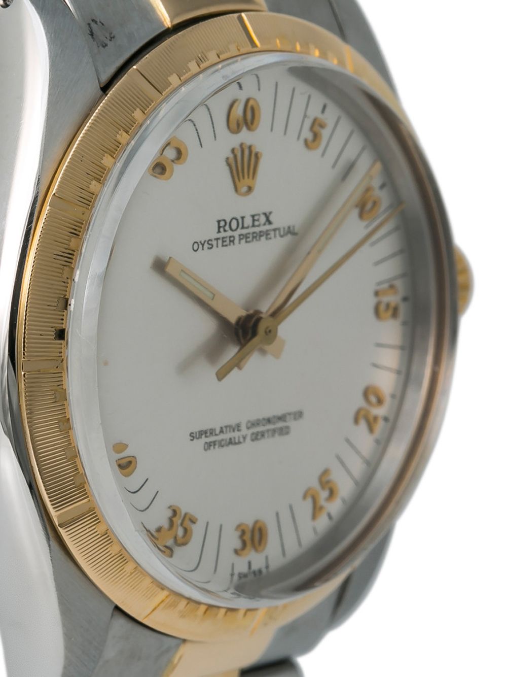 фото Rolex наручные часы oyster perpetual pre-owned 34 мм 1980-х годов