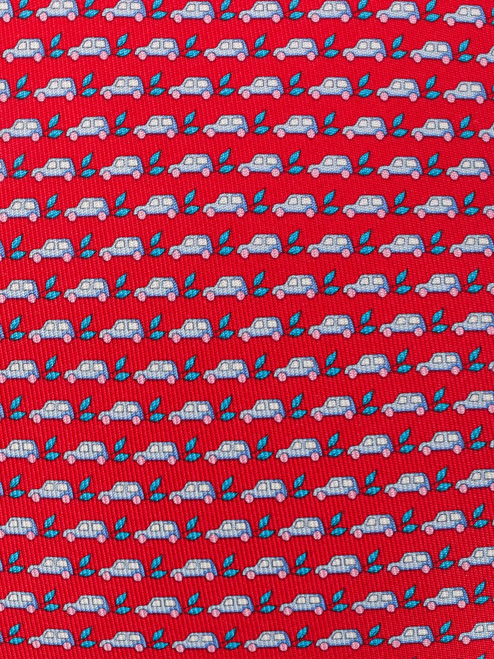 Ferragamo Car print silk tie | Image 2