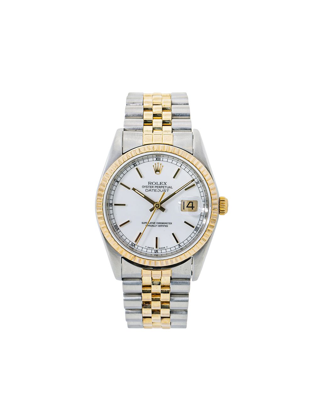 фото Rolex наручные часы oyster perpetual datejust 36 мм 1987-го года