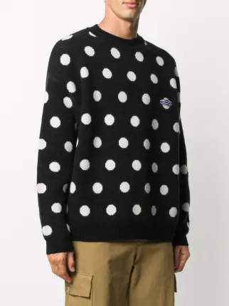 oversize polka dot jumper展示图