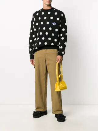 oversize polka dot jumper展示图