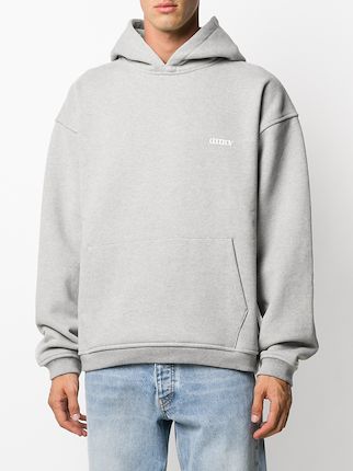 embossed rear slogan hoodie展示图