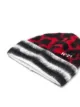 Nº21 leopard-print beanie