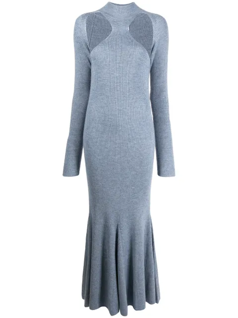 Nanushka Anaira fishtail dress