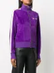 Palm Angels fitted chenille zipped jacket