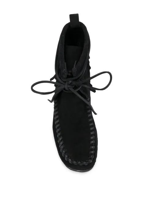 PALM ANGELS X CLARKS PLATFORM WALLACRAFT BOOTS