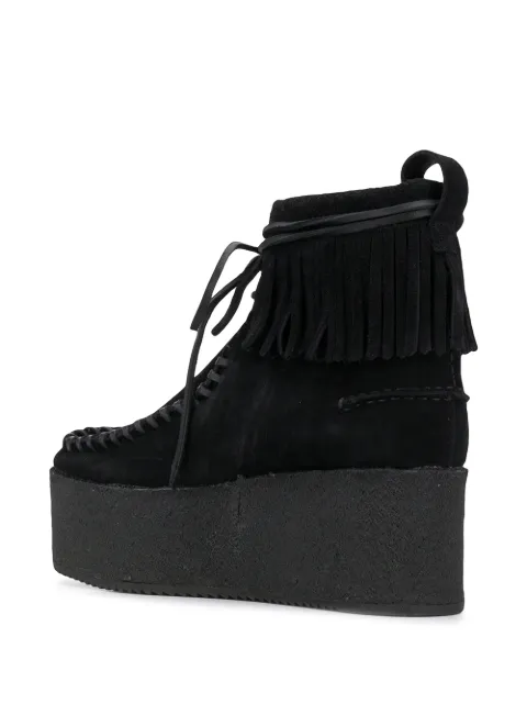 PALM ANGELS X CLARKS PLATFORM WALLACRAFT BOOTS