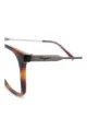 Salvatore Ferragamo clear lens wayfarer glasses