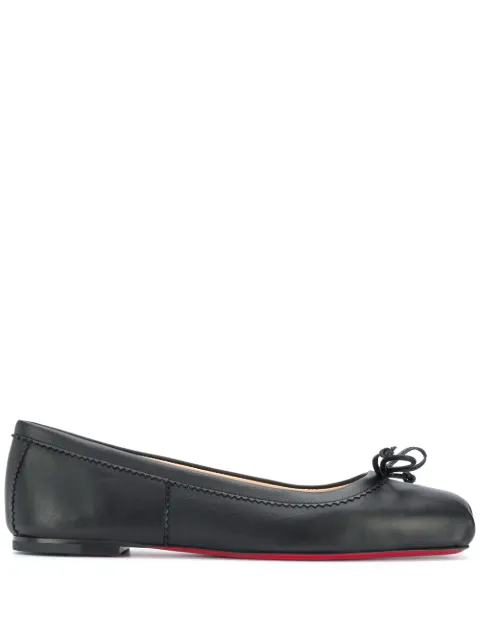 Christian Louboutin 보우 플랫 슈즈