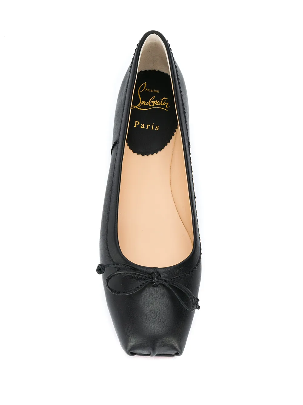【関税&送料込】Christian Louboutin Mamadrague Ballet Flat I Christian Louboutin Mamadrague Ballet Flats | Black | FARFETCH