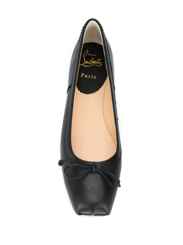 Christian Louboutin Mamadrague Ballet Flats | Black | FARFETCH