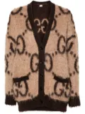 Gucci reversible GG-jacquard cardigan - Neutrals