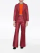 Image 2 of Gucci cat patch check shirt