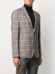 Paul Smith check single-breasted blazer
