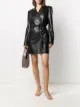 Image 2 of Nanushka belted faux- leather jacket