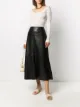 Image 2 of Nanushka a-line faux leather skirt