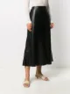 Nanushka a-line faux leather skirt
