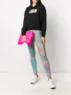 Image 2 of MSGM logo-print cotton hoodie