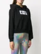 MSGM logo-print cotton hoodie