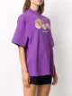 Palm Angels PALM ANGELS BEAR OVER TEE PURPLE BROWN