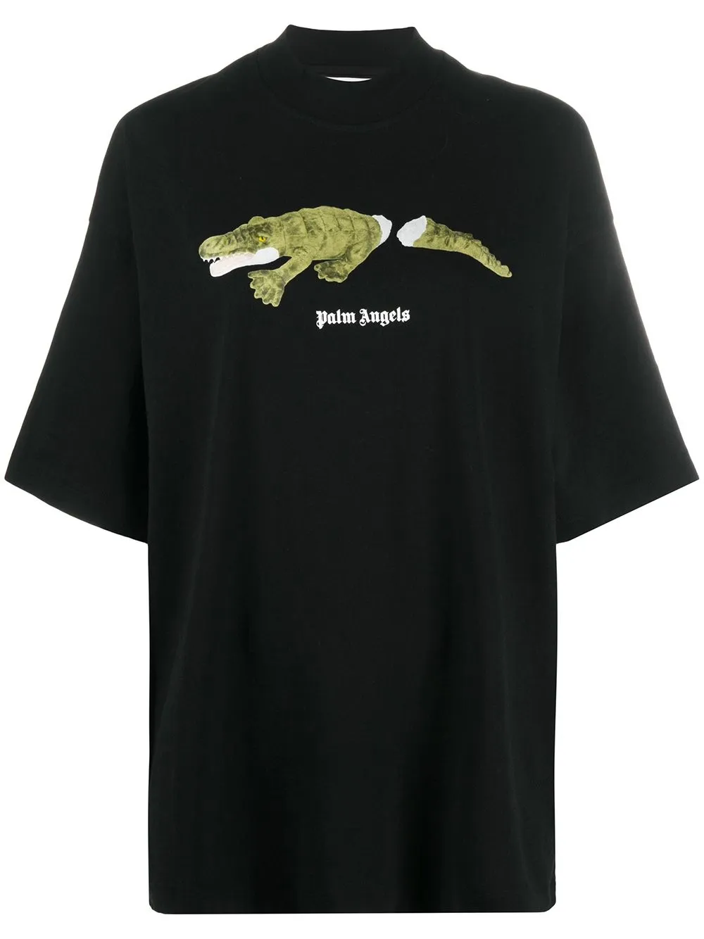 PALM ANGELS CROCO CREW-NECK T-SHIRT