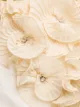 Dolci Follie rose-appliqué lace dressing gown