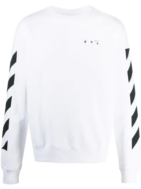 Off-White Marker Arrows graphic-print Sweatshirt - Farfetch