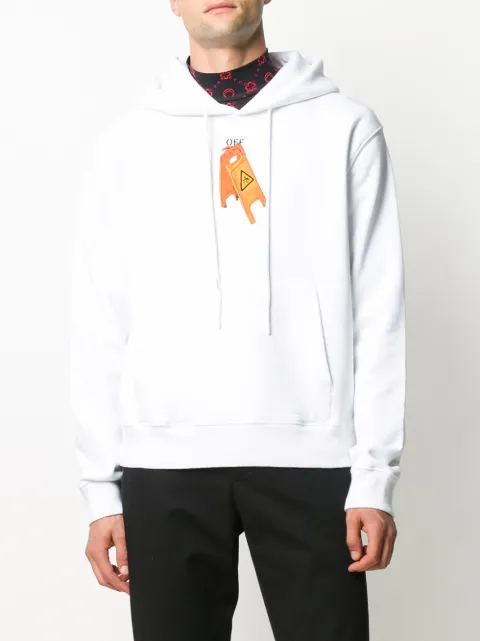 off white pascal skeleton hoodie