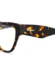 Salvatore Ferragamo Eyewear tortoiseshell cat-eye frame glasses