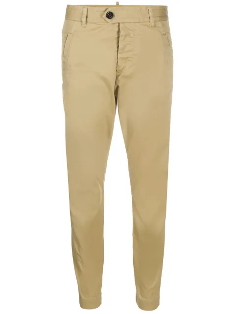 DSQUARED2 cropped chino trousers
