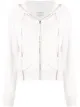 Image 1 of Nili Lotan cropped zip-up hoodie