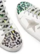 الصورة 2 من Golden Goose سنيكر 'سوبر-ستار' بطبعة جلد الفهد
