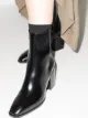 aeyde Leandra 75mm leather ankle boots