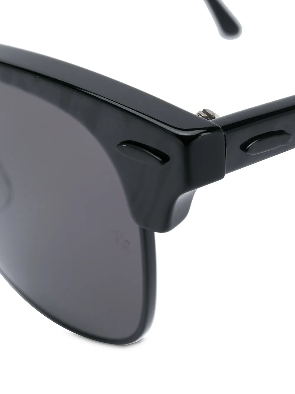 Ray-Ban Clubmaster zonnebril met vierkant montuur Zwart