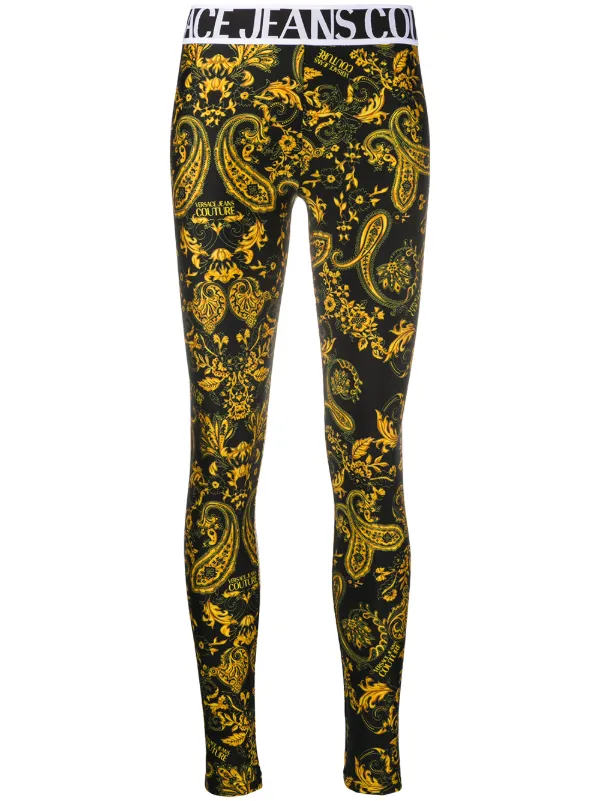 versace yoga pants