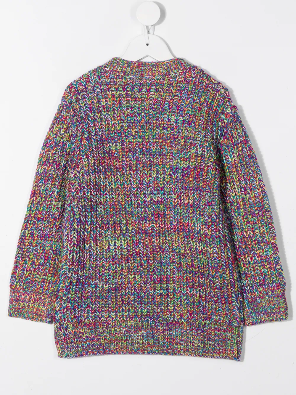 rainbow knit sweater