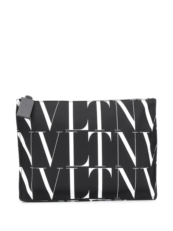 white valentino clutch bag