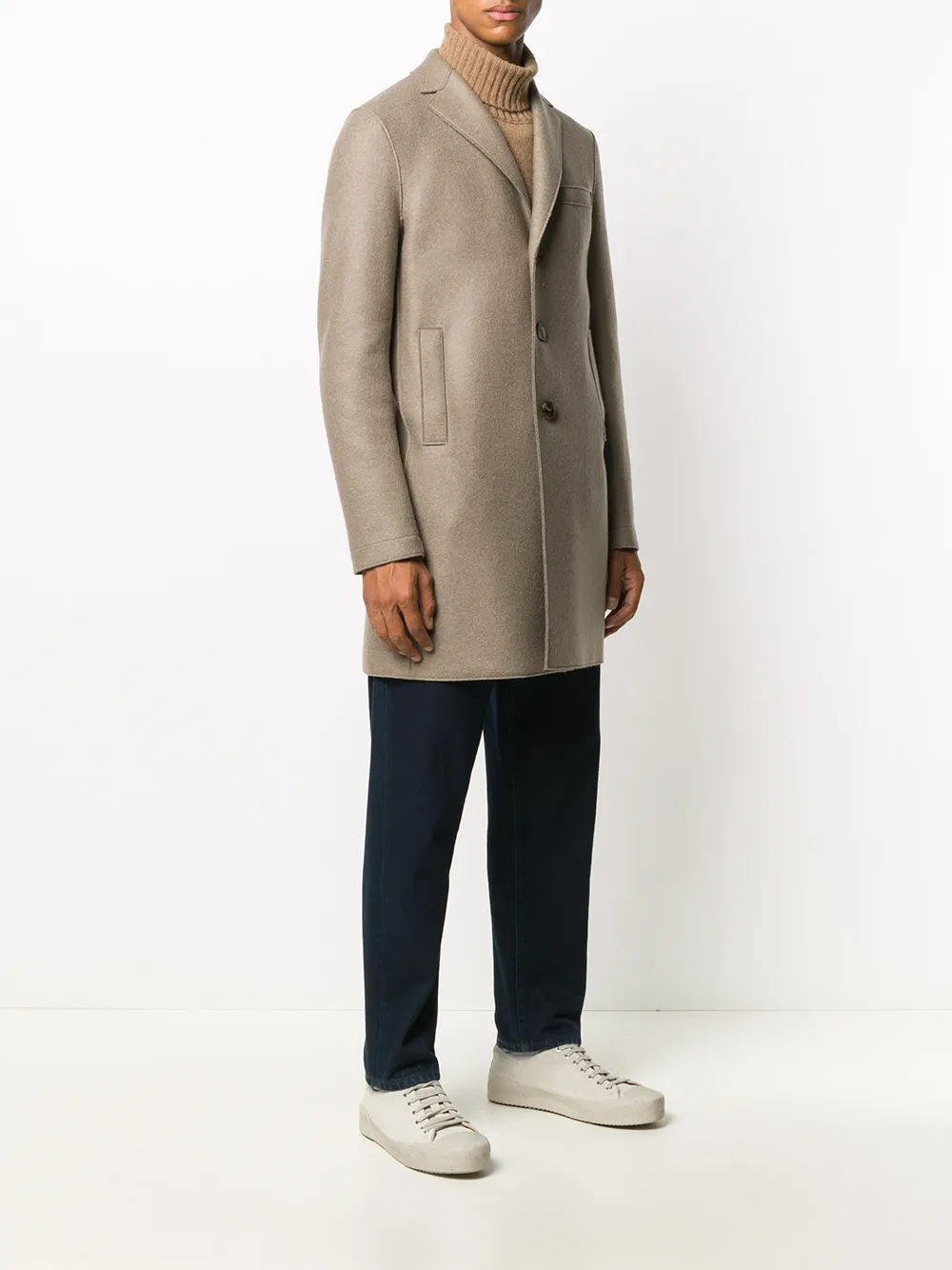 Harris Wharf London Straight jas Bruin