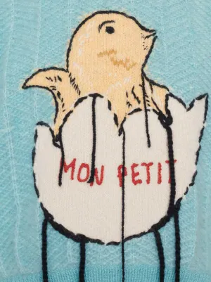 gucci mon petit sweater blue