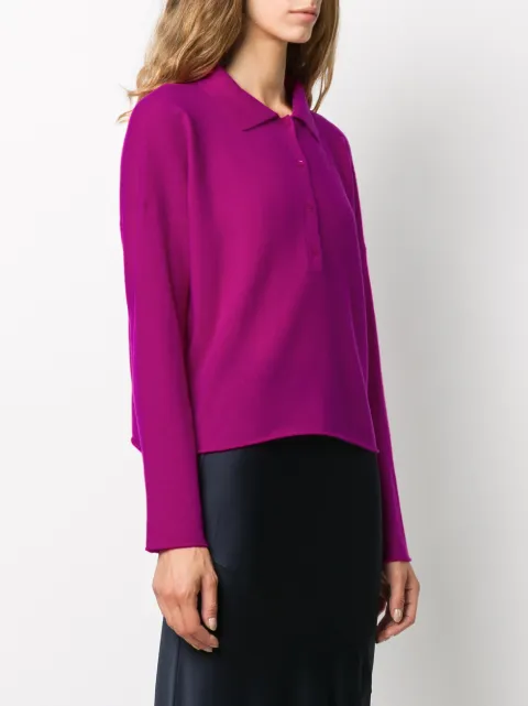 Shop THE ANDAMANE Eva polo sweater with Express Delivery - FARFETCH