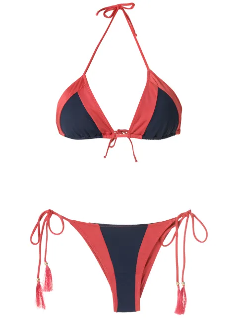 Brigitte Duo colourblock bikini