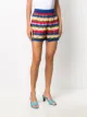 M Missoni embroidered colour-block shorts