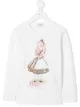 Image 1 of Monnalisa cartoon print long-sleeve top