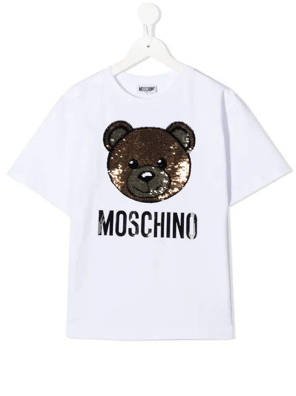 sequin teddy bear