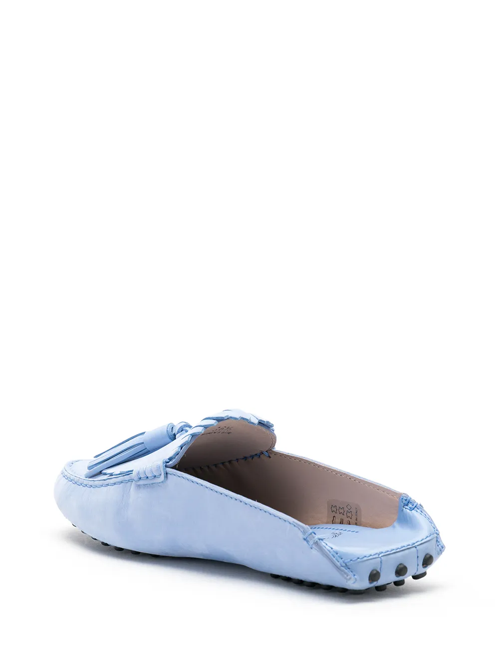 Tod's Tods Womens Blue Loafer Blauw