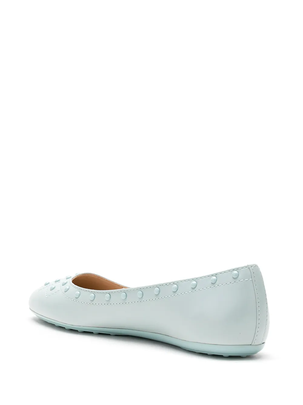 Tod's Ballerina's met studs Blauw
