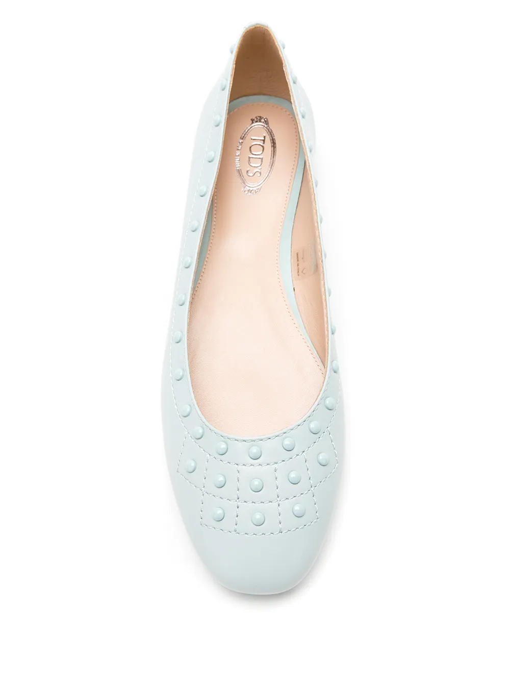 Tod's Ballerina's met studs Blauw