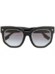الصورة 1 من Burberry Eyewear نظارة شمس كبيرة بإطار مربع